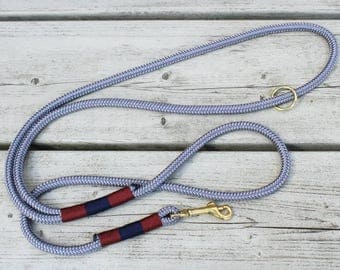 Handmade dog leash with wrist strap & a ring of PP/Tau/parachute cord