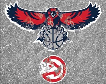Atlanta Hawks svg dfx jpeg jpg eps layered cut cutting files decal vinyl die cut cricut silhouette
