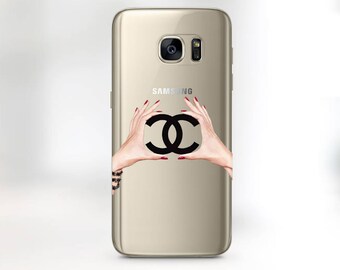 Chanel galaxy s8 case clear case Chanel samsung s8 chanel case transparent s8 case galaxy s8 plus chanel galaxy s7 case gel case samsung s6