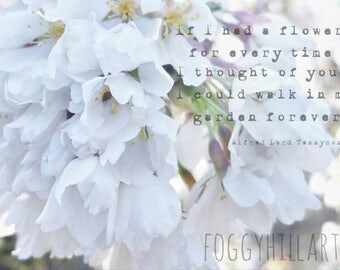 Alfred Lord Tennyson Love Quote Made on Typewriter typewriter