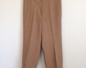 High Waist Pendleton Wool Pants