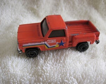 Vintage Die Cast Pickup Truck with decal c. 1990's