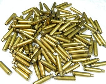 Lot of (128) 7.5 x 55 GRAF Empty Brass Bullet Casings / Shells for Crafts, Art, Reloading