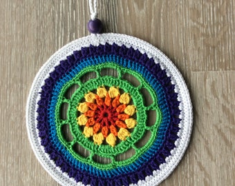 Chakra Mandala Suncatcher