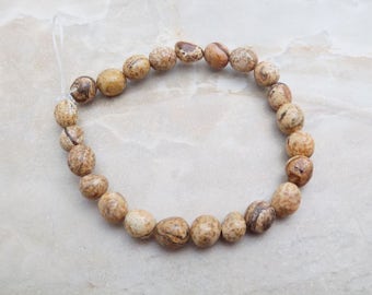 Picture Jasper Nugget beads