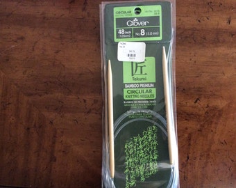 48 inch circular knitting needle Size 8