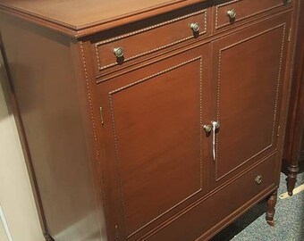 Vintage Walnut Door chest