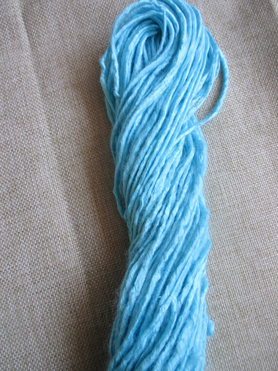 Items similar to Caribbean Sea Vegan Tencel/lyocell Yarn Handspun and