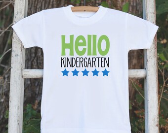 my first day of kindergarten shirt