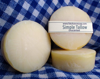 Simple Tallow Soap