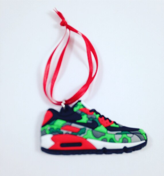 Camouflage Tennis Shoe Christmas Ornament