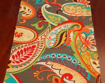 NEW Whimsy Paisley Table Runner Table Top Runner Wedding Table Runner All Sizes