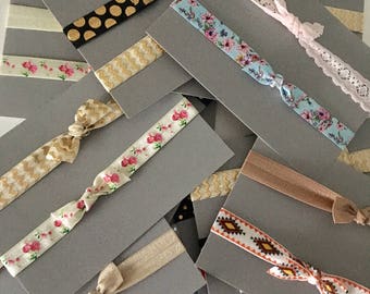 Ready to ship, headband grab bag, knots, baby girl, newborn prop, headband