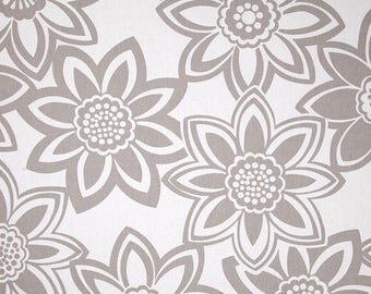Custom Shower Curtain Bathroom Curtain Unlined X-Long Shower Curtain Full Bloom Grey - Maize