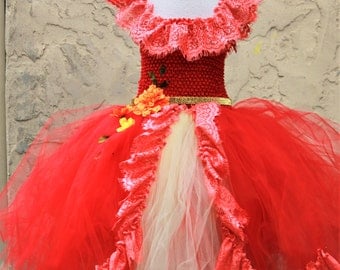 Elena of Avalor Dress - Princess Elena Dress - Elena Costume - Elena tutu dress -Elena Birthday