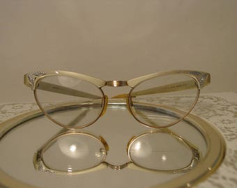 RESERVED For Dianna - Art Deco Artcraft Cat Eye Glasses