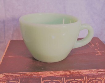 Fire King Jadeite Restaurant Ware Cup Very Heavy