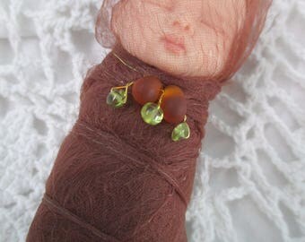 Swaddled & shrouded, metamorphosis podling baby waldorf make believe fairy elf