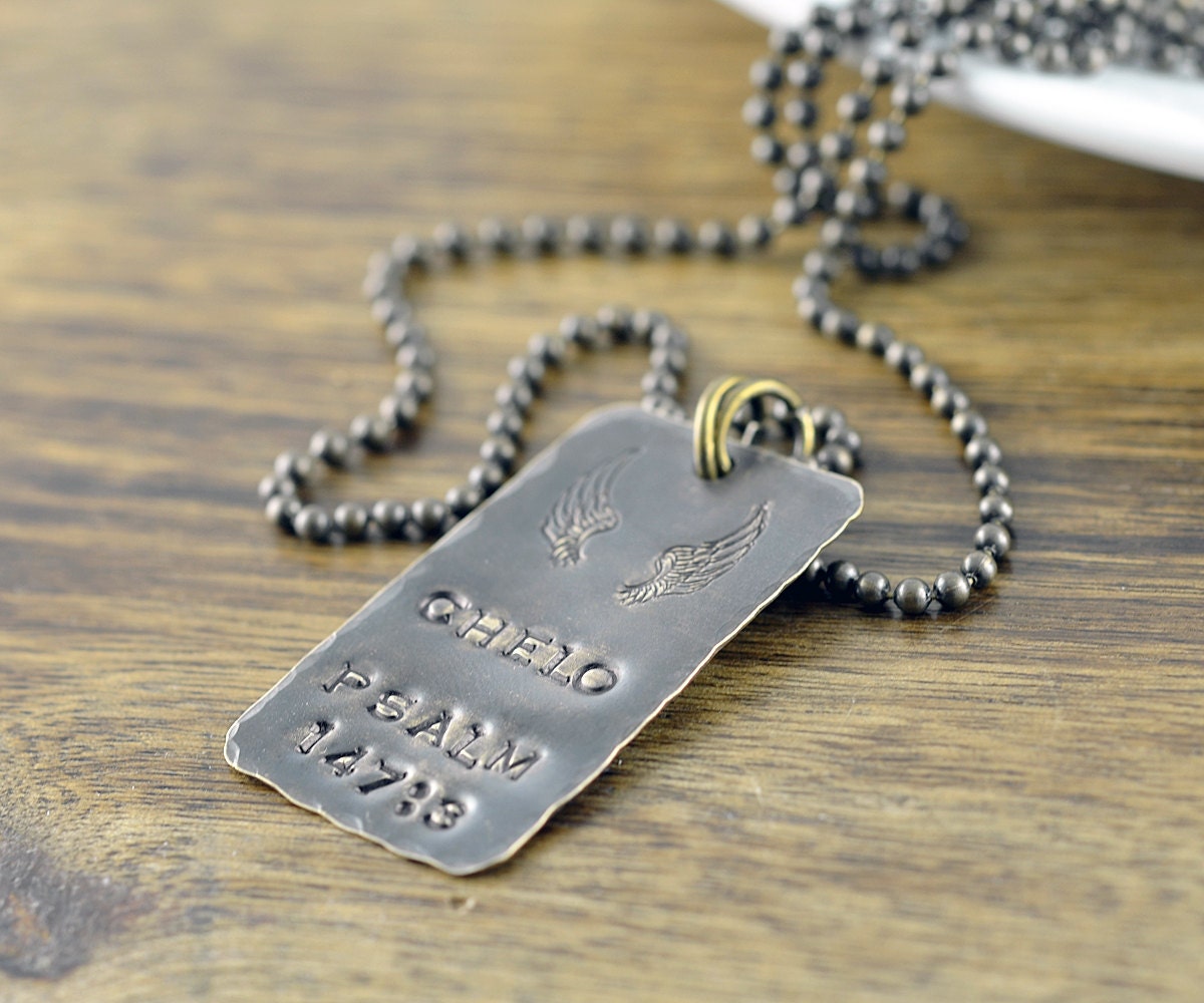 Mens T Memorial Necklace Sympathy T Remembrance 5941