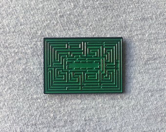The Shining Overlook Hedge Maze Soft Enamel Pin