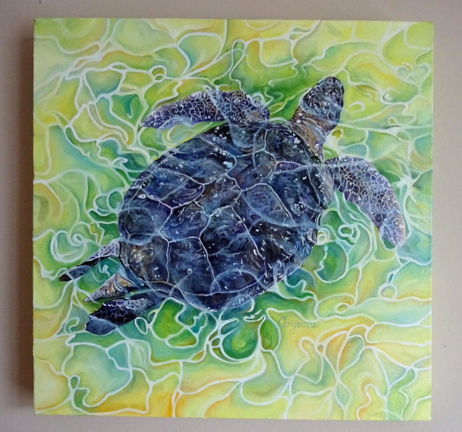 sea-turtle-oil-painting-orlando-14-x-14-deep