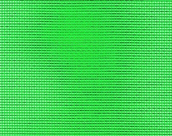 Vinyl Mesh Fabric, Choose Color - 36" Wide, Sold by the Half Yard - Available in Green, Red, White, Yellow or Orange