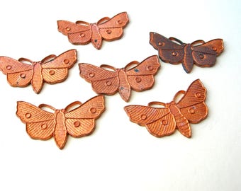 Enameling Copper Blanks - Moth Findings - Insects - Bugs - Butterflies