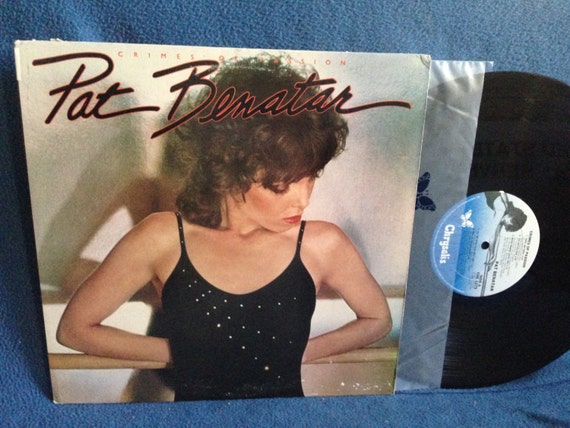 Vintage Pat Benatar Crimes Of Passion Vinyl LP