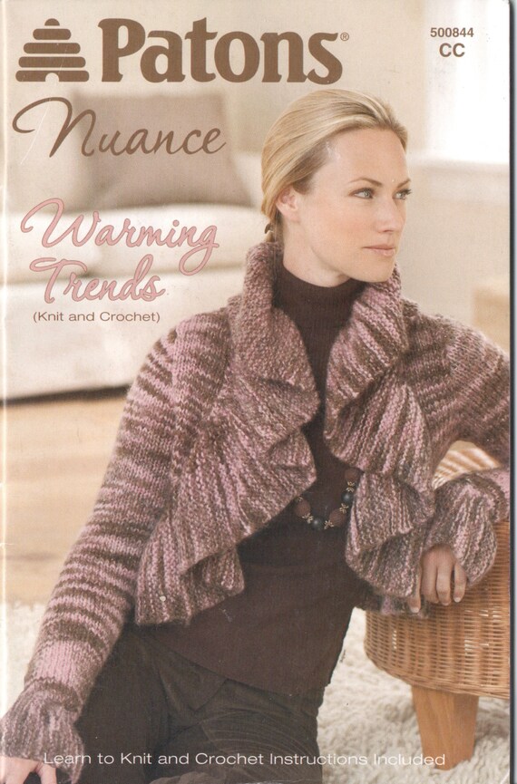 Patons 500844 Knit and Crochet Pattern Book