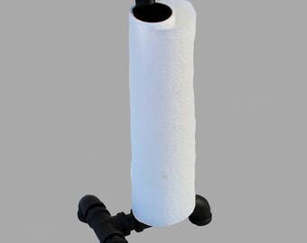 Metal Pipe Paper Towel Holder