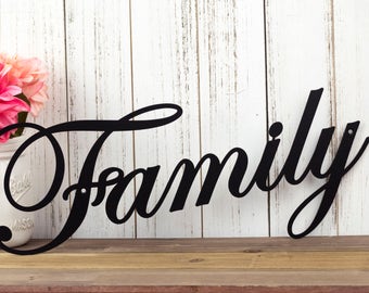 Family Metal Wall Art metal wall art | etsy Family Metal Wall Art metal wall art | etsy