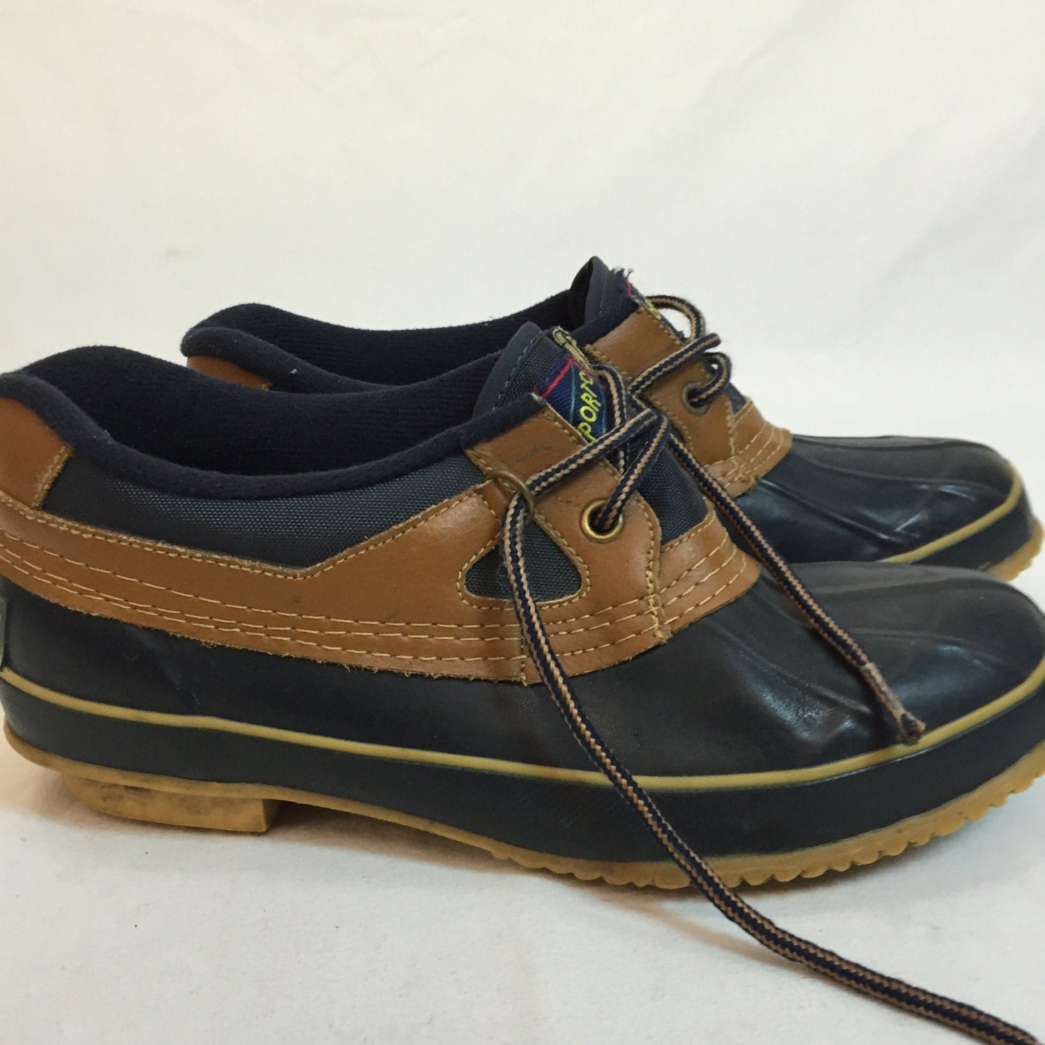 Vintage Sporto Duck Boots Men's size 8 Two eyelet