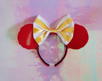 Mickey Macaron Disney Parks Snacks Sweets Confectionary Handmade Mouse Ears Headband