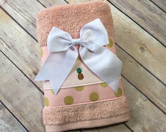 Decorated Towels for Kitchen and Bath by AugustAve on Etsy