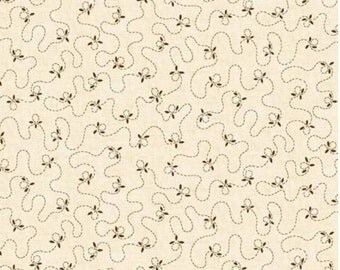 Cream colored Kim Diehl fabric from Henry Glass