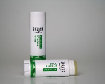 Dill Pickle and Pizza Balm Lip Butter Set of Two