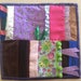 Mini Fidget/ Twiddle Blanket (10 different textures) - Froggy