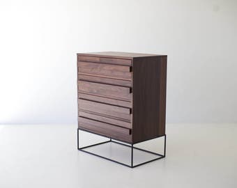 Dresser,Mid Century Dresser,Mid Century Modern Dresser,Danish Modern,MCM Dresser,Armoire,Tallboy Dresser,Tallboy,Chest of Drawers,Tall Chest