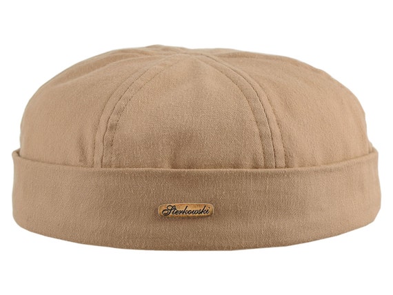 Docker Leon Beanie Stevedore Longshoreman Cap made of Pure