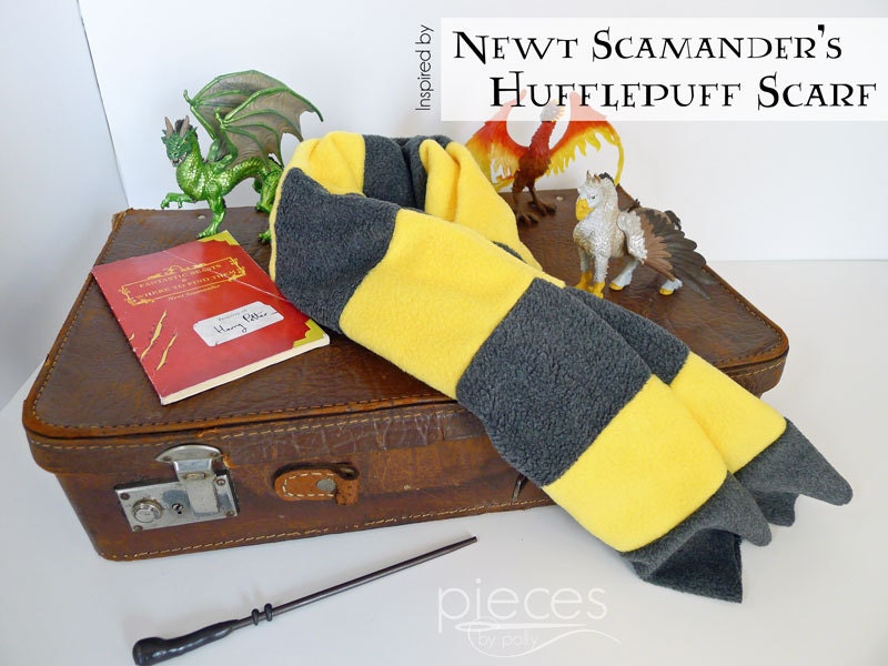 Newt Scamander inspired Hufflepuff Scarf Newt Scamander