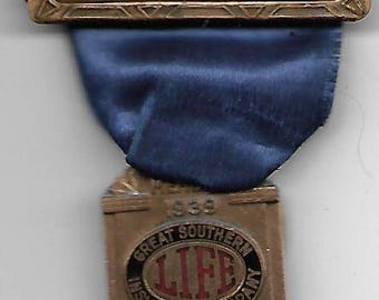 Great Southern Insurance Company Medal, 1939