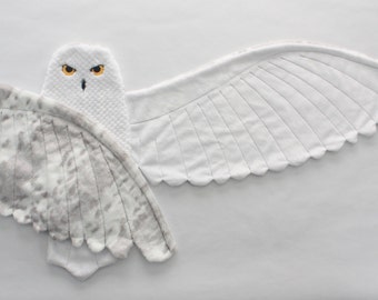 Harry Potter baby blanket--Hedwig security blanket-MTO