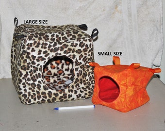 Cube Hammocks for Ferrets, Rats, Sugar Gliders