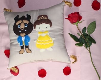 beauty and the beast pillow pet