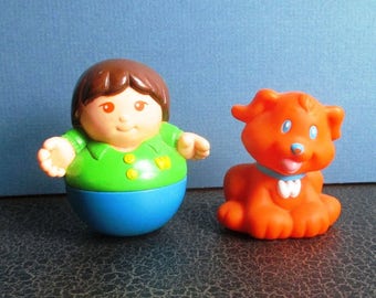2 Playskool figures