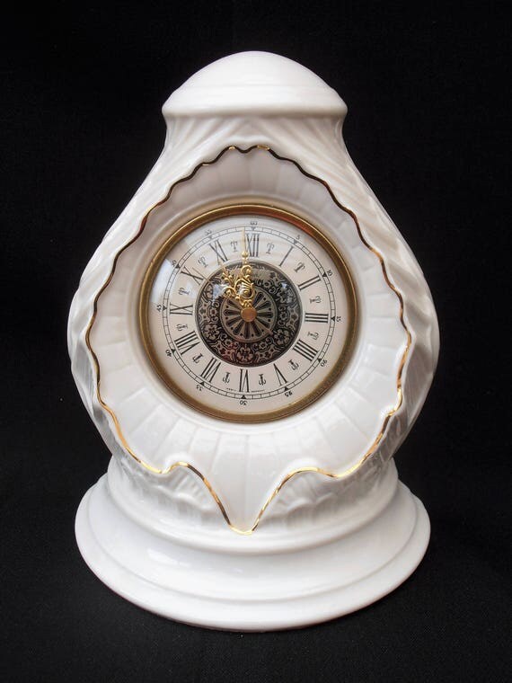 Belleek Clock. Belleek Ireland Clock