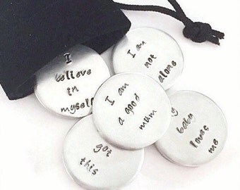 I Am Enough Affirmation Schlüsselanhänger Armband