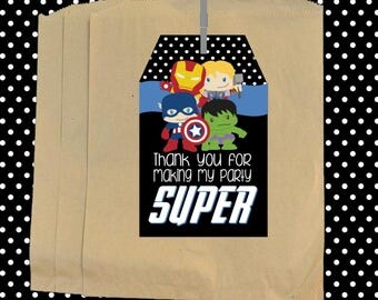Avengers thank you | Etsy