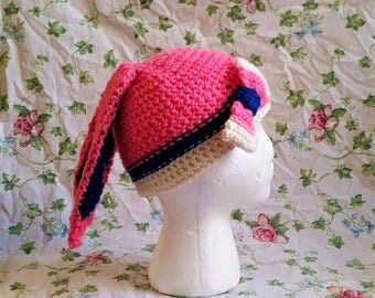 Sylveon Inspired Beanie with Bow