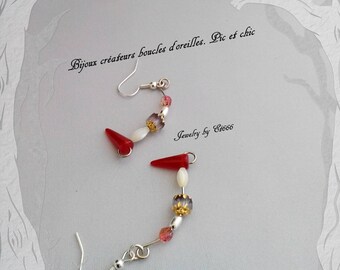 Jewelry designers earrings. Pic and chic